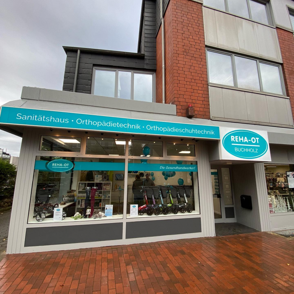 Sanitätshaus Rehaprodukte kaufen Sanitätshaus Filiale Buchholz von Reha-OT